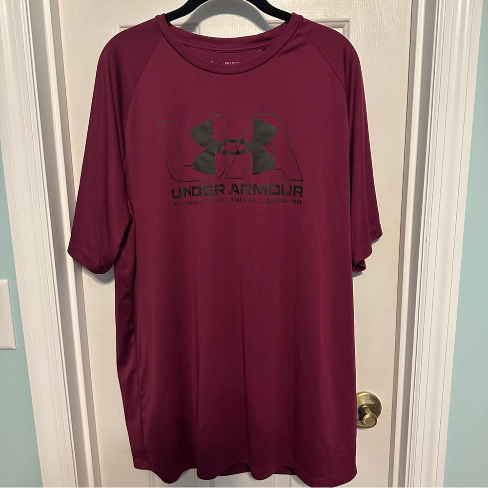 Men’s 2XL Maroon Under Armour Shirt